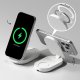 Ringke QI2.2 25W 3in1 Magnetic MagSafe Inductive Charger - White