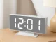 Digital LED Clock with Alarm and Thermometer, White