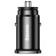 Baseus Type-C USB-C Quick Charge 30W 5A QC4.0 Car Charger Dual PPS Multi Charging