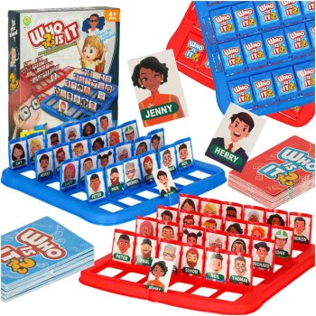 Who Is It? Guess the Character Logic Game with Boards and Cards