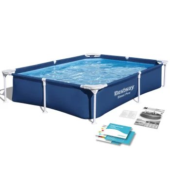 Bestway 56401N Rectangular Frame Pool 221x150x43 cm