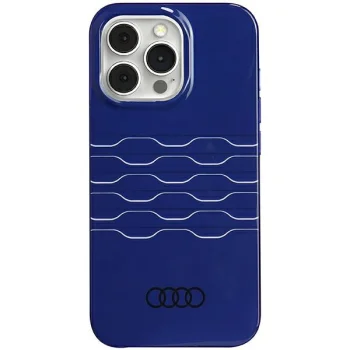 Dėklas Audi IML MagSafe skirtas iPhone 13 Pro / 13, mėlynas