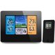 Berdsen BD-902 Black Weather Station with Display - Stylish Home Monitor