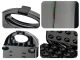 Electric Nut Cookie Maker 12 Halves 750W, Black