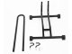Adjustable Bicycle Repair Stand for Bike Maintenance, Black