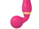 Pink Electric Handheld Body Massager (20 Modes, Silicone)