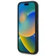 BMW iPhone 16 Pro Max Case Silicone Hexagon Blue Line MagSafe, Black