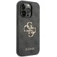 Guess iPhone 15 Pro Case 4G Big Metal Logo, Grey