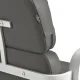 Hairdressing Chair Gabbiano Porto, Grey with White Base