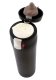 Thermal Mug Bottle Thermos Flask for Hiking Picnic 450ml, Black