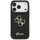 Guess Fixed Glitter Big 4G Phone Case Cover iPhone 17 Pro - black