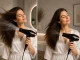 Hair Dryer 2200W with 3 Temperature Settings and Ionization, Black