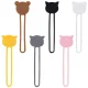 Yellow Silicone Cable Reel Organizer