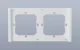 Sonoff 2-Gang Switch Frame M5-2C-80-FW for M5-80 Switches, White
