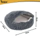 Plush 2-in-1 Pet Bed and Sleeping Bag Purlov 70x60 cm, Gray