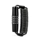 Wozinsky WBN-01R Bicycle and Helmet Lock, 4-Digit Combination, 1.5m - Black