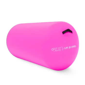 4FIZJO Air Barrel Inflatable Gymnastics Roller 60 cm, pink