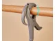Compact Hanging Laundry Drying Rack with 12 Pegs