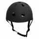 Trike Fix Kids Bike Helmet with LED, Adjustable, M (55-58cm), Black