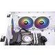 Thermaltake CT140 ARGB Sync PC Cooling Fan 140mm White (2 Pack)