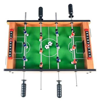Portable Tabletop Foosball Table Soccer 12 Players (51 x 31 x 9 cm)