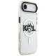 Karl Lagerfeld IML Choupette Sketch Logo MagSafe Case for iPhone Air - Clear