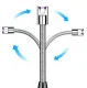 USB Plasma Lighter, Black and Silver