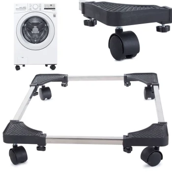 Adjustable Appliance Roller Mobile Base for Mini Fridges and Furniture