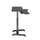 Maclean MC-835 Electric Height Adjustable Desk, Black
