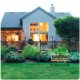 Garden Bench with Backrest 123.5x74x48 cm Gardi Tulip Sofotel