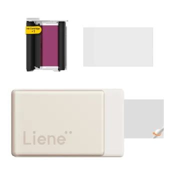 Liene Pearl N200 Pro 2x3" Portable Photo Printer Bluetooth 5.2, Gold