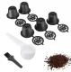 5 x Reusable Coffee Capsules for Nespresso Machines