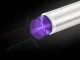 LED UV pen flashlight with magnet, USB rechargeable, tester