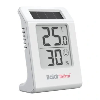 BALDRTHERM E0587TH Solar-Powered Thermohygrometer