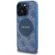 Guess iPhone 16 Pro Max Case 4G Circle with Classic Logo MagSafe, Blue