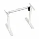 ModernHome Electric Height Adjustable Desk Frame 72-118 cm, White