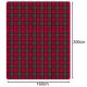 Warm Reversible Double Blanket Throw Ruhhy 24826, 160x200 cm