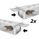 Humane Live Catch Cage Trap for Martens and Rats 60 cm