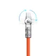 Dudao L24AL USB-A to Lightning Angled Cable 30W 1m Orange