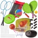 5-in-1 Kids Sports Set: Badminton, Basketball, Volleyball, Tennis, Frisbee