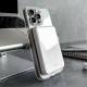 Puro Mag Plus 5000mAh 20W Qi2 Power Bank MagSafe Compatible, White