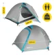 Mountain Goat Prime Duo 2-Person Camping Tent, Grey