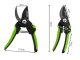 DIVODV Garden Pruning Shears, 20 cm, Green