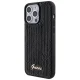 Guess iPhone 15 Pro Max Case Sequin Script Metal, Black