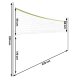 Neo-Sport Portable Volleyball and Badminton Net with Poles 570 cm