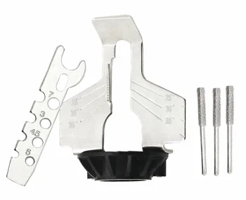 Compact Chainsaw Sharpener with Wrench