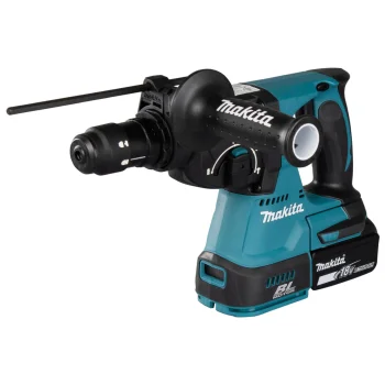 Makita DHR243JWX2 18V LXT Cordless Combination Hammer with 2 Batteries and Charger