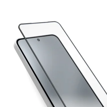 SBS Full Cover Tempered Glass Screen Protector for Samsung Galaxy A57, Black