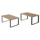 Set of 2 Pcs Bamboo Kitchen Shelf Ruhhy 25661