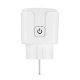Greenblue GB735 W Smart WiFi Plug with Energy Monitor, 16A/3840W, White